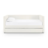 Alice Linen Twin Trundle Bed