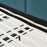 Mel Performance Faux Mohair Velvet Bed
