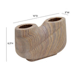 Saava Rainbow Stone Novelty Vase