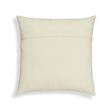 Tulip 20" Embroidered Floral Wool Square Throw Pillow Cover