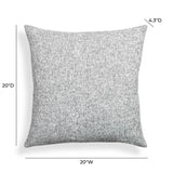 Poh 20" Boucle Square Throw Pillow