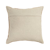 Terra 20" Square Wool and Jute Kilim Throw Pillow