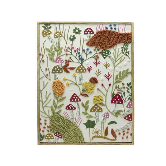 Muro "Forage" Embroidered Wall Art