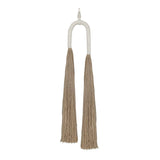 Pasha Natural Cotton Jute Tassel Wall Decor