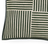 Kora 20" Cotton Jute Contract-Grade Throw Pillow