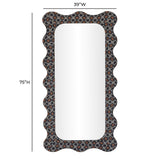 Charlene 39"X75" Squiggle Wall Mirror