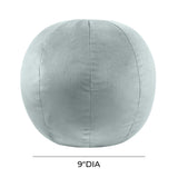 Boba Velvet Ball Throw Pillow (9"-14")