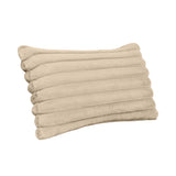 Furry 21"X13" Vegan Fur Rectangular Throw Pillow Cover