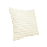 Furry 21" Vegan Fur Square Throw Pillow Cover