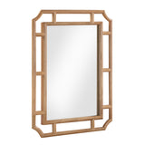 Cienna 24"x32" Natural Rattan Wall Mirror