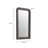 Heidi 43"X78" Upholstered Oversized Floor Mirror