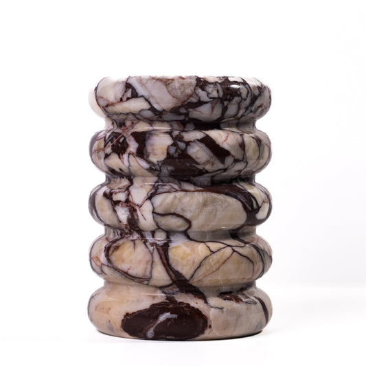 Marble Layered Decorative Vase