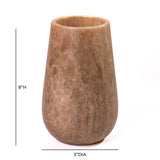 Onyx Marble Silo Decorative Vase