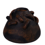 Visha Roped Dark Terracotta Decorative Vase