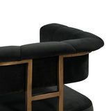 Astrid Performance Velvet Stool
