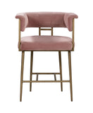 Astrid Performance Velvet Stool