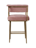 Astrid Performance Velvet Stool