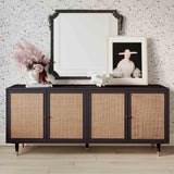 Sierra 72" Cane Sideboard
