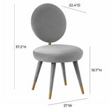Kylie Performance Velvet Dining Chair
