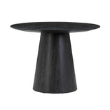 Sahara Round Oak Dining Table (41"-60")
