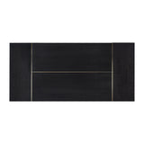 Shiloh 102" Black Ash Rectangular Dining Table