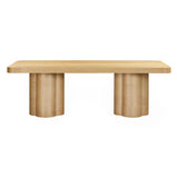 Bambi 90" Ash Rectangular Dining Table