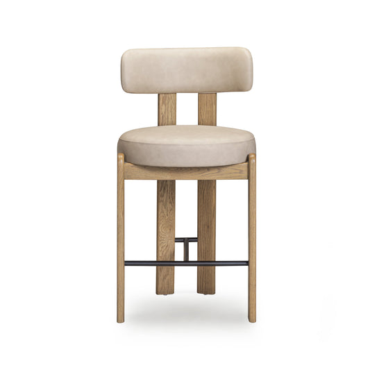 Odessa Performance Vegan Leather Counter Stool
