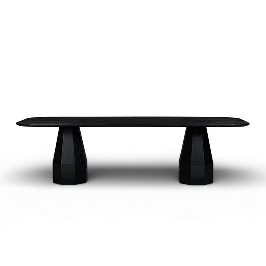 Brocha 106" Ash Wood Rectangular Dining Table