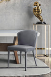 Metropolitan Velvet Dining Chair