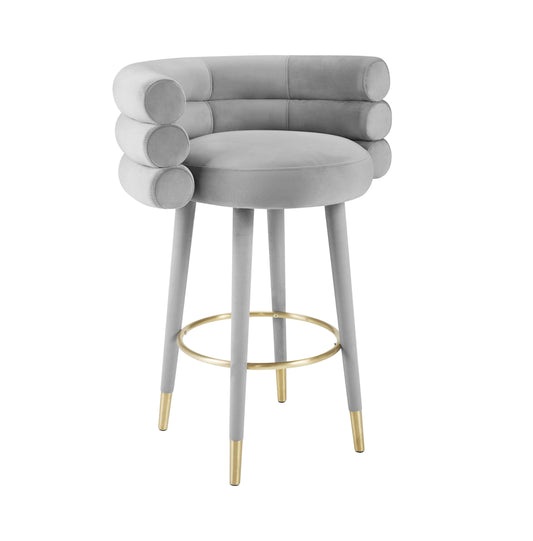 Betty Performance Velvet Stool