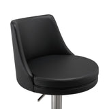 Reagan Performance Vegan Leather Adjustable Stool