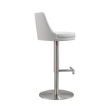 Reagan Performance Vegan Leather Adjustable Stool