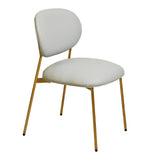 McKenzie Performance Vegan Leather Stackable Dining Chair - Set of 2