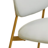 McKenzie Performance Vegan Leather Stackable Dining Chair - Set of 2