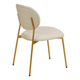 McKenzie Performance Vegan Leather Stackable Dining Chair - Set of 2
