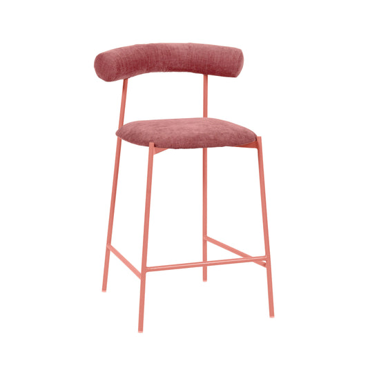 Liliana Performance Velvet Stool