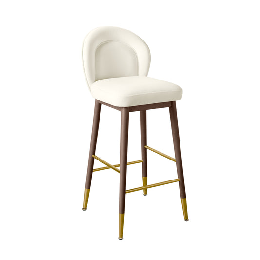 Hailey Performance Velvet Stool