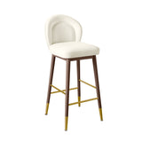 Hailey Performance Velvet Stool