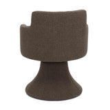 Jeffree Performance Boucle Swivel Dining Chair