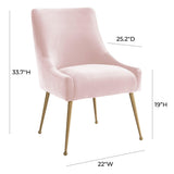Beatrix Performance Velvet Dining Chair