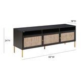 Sierra 65" Cane Media Console
