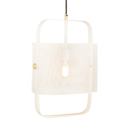 Klaus White Metal Pendant Lamp