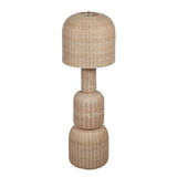 Kootu Natural Rattan Floor Lamp