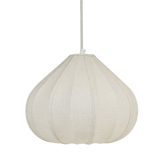Zubeda Cotton Teardrop Pendant Lamp