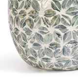 Yaya Green Capiz Shell Table Lamp