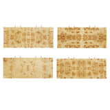 Brandyss 48" Burl 2-Drawer Work Desk