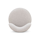 Amaya Grey Textured Performance Fabric Swivel Desk Chair
