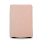 Dolce Performance Velvet Rolling Desk Chair