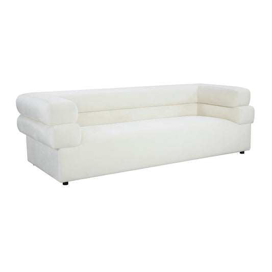 Elsa 98" Performance Fabric Sofa by Inspire Me! Home Decor