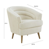 Jules Velvet Accent Chair